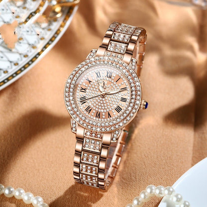 Orologio cristalli scintillante