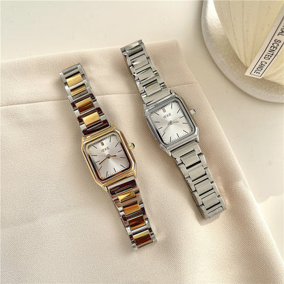 Orologio donna quadrato da studentessa