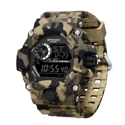 Orologio sportivo mimetico multifunzionale