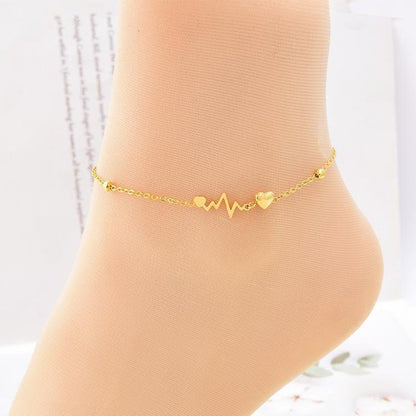 Cavigliera ECG oro 18k