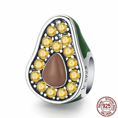 Charms avocado argento 925