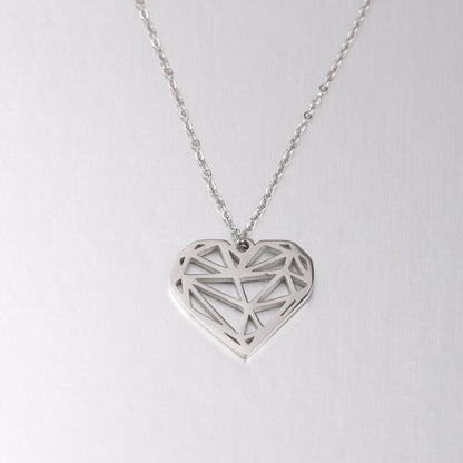 Collana cuore vuoto
