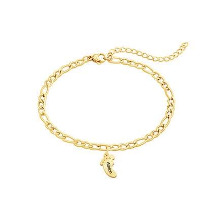 Bracciale acciaio inossidabile inciso