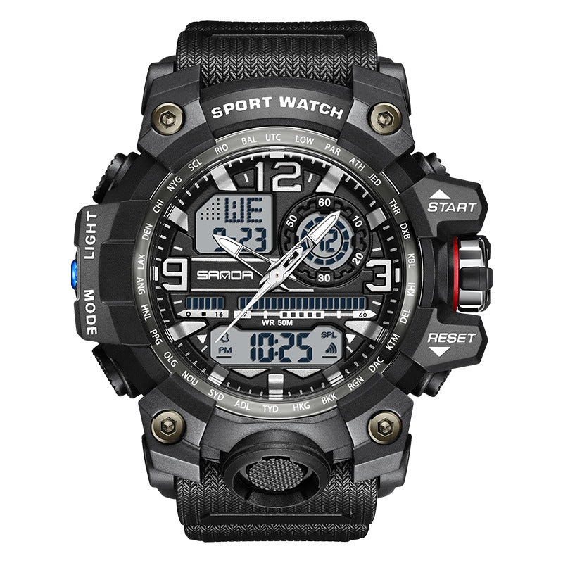 Orologio sportivo da studente outdoor luminescente