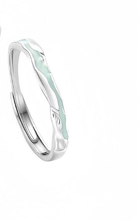 Anello coppia argento