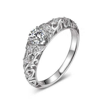 Anello barocco traforato
