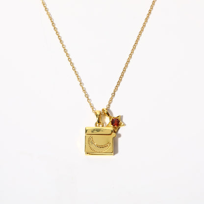 Collana luna portafoto