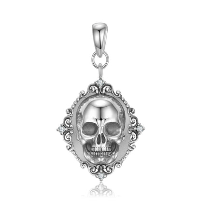 Collana ciondolo teschio