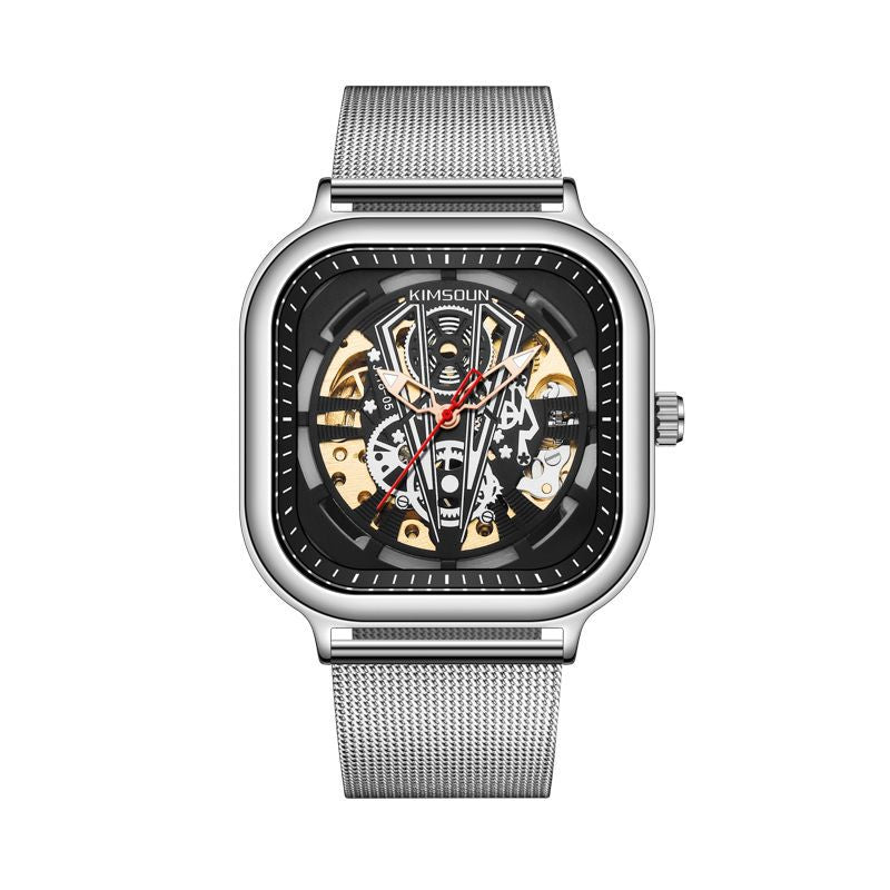 Orologio uomo scheletrato meccanico