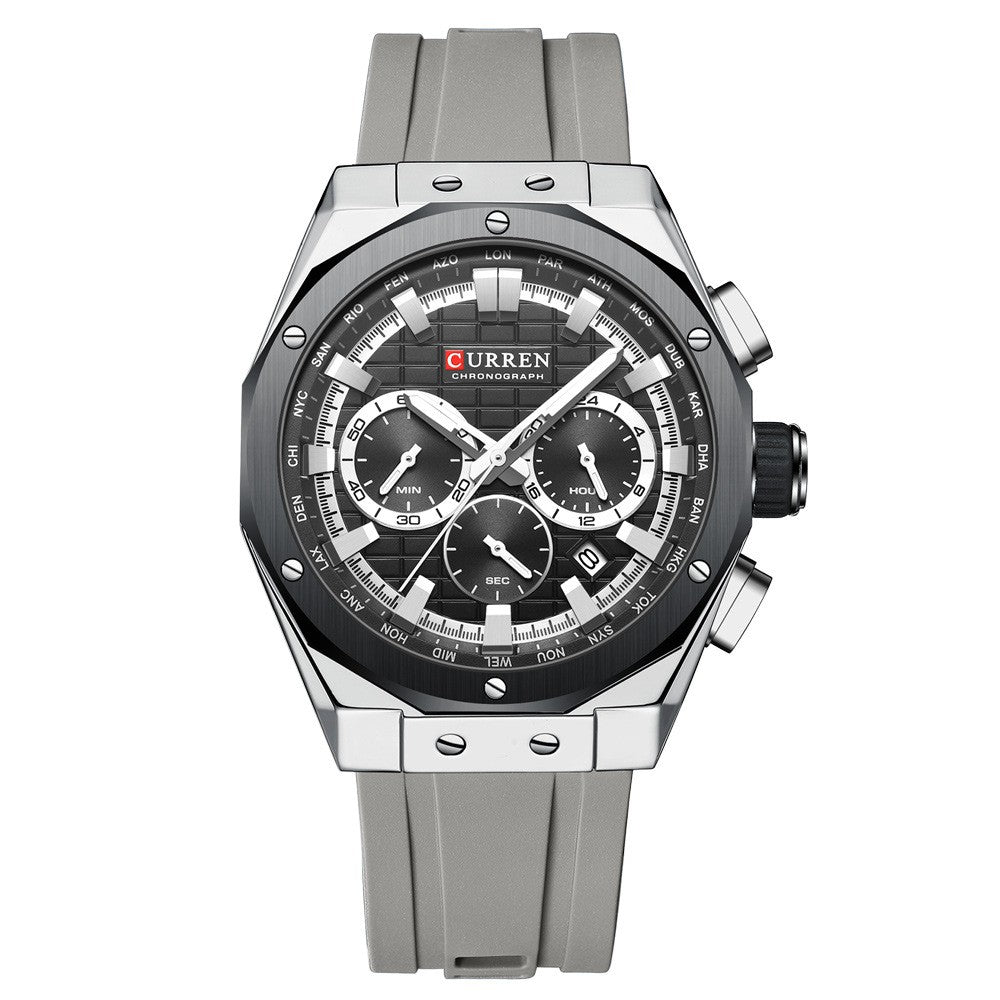 Orologio calendario da uomo business