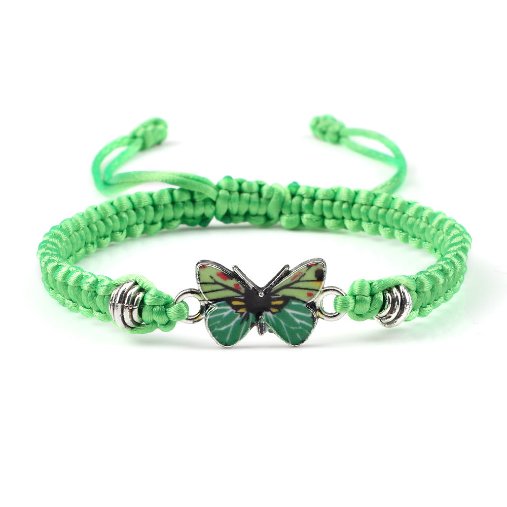 Bracciale Intrecciato Farfalla