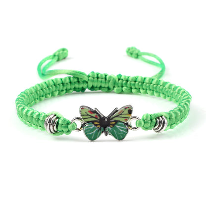 Bracciale Intrecciato Farfalla