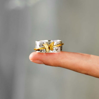 Anello farfalla rotante
