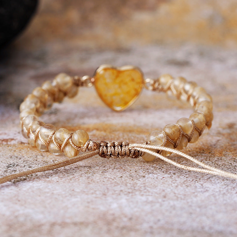 Bracciale Lapislazzuli Intrecciato