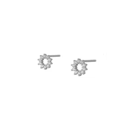 Orecchini a clip in zircone