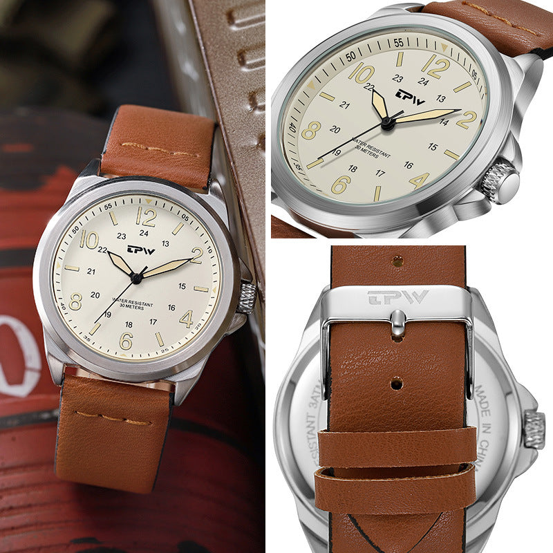 Orologio da uomo con cinturino cintura