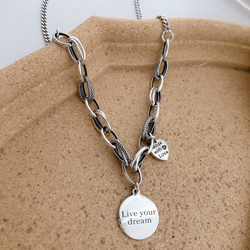 Collana Retro Argento