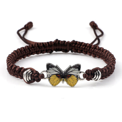 Bracciale Intrecciato Farfalla