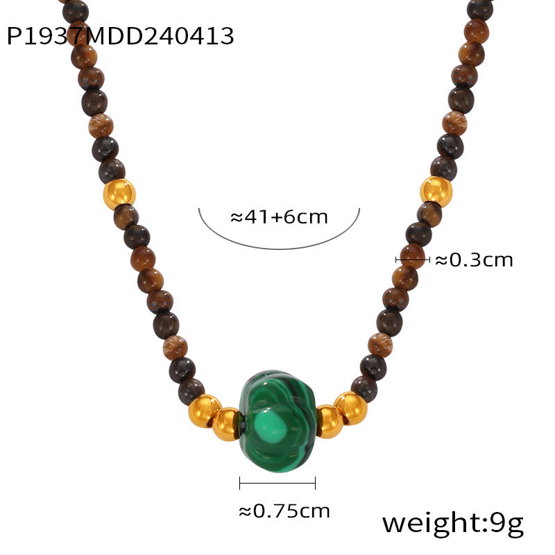 Collana minimalista retrò