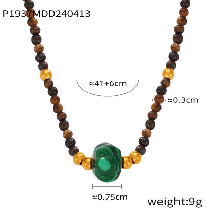 Collana minimalista retrò