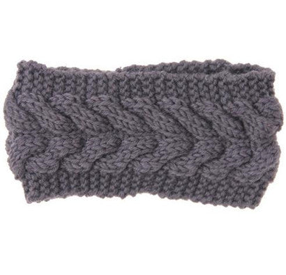 Fascia capelli lana uncinetto