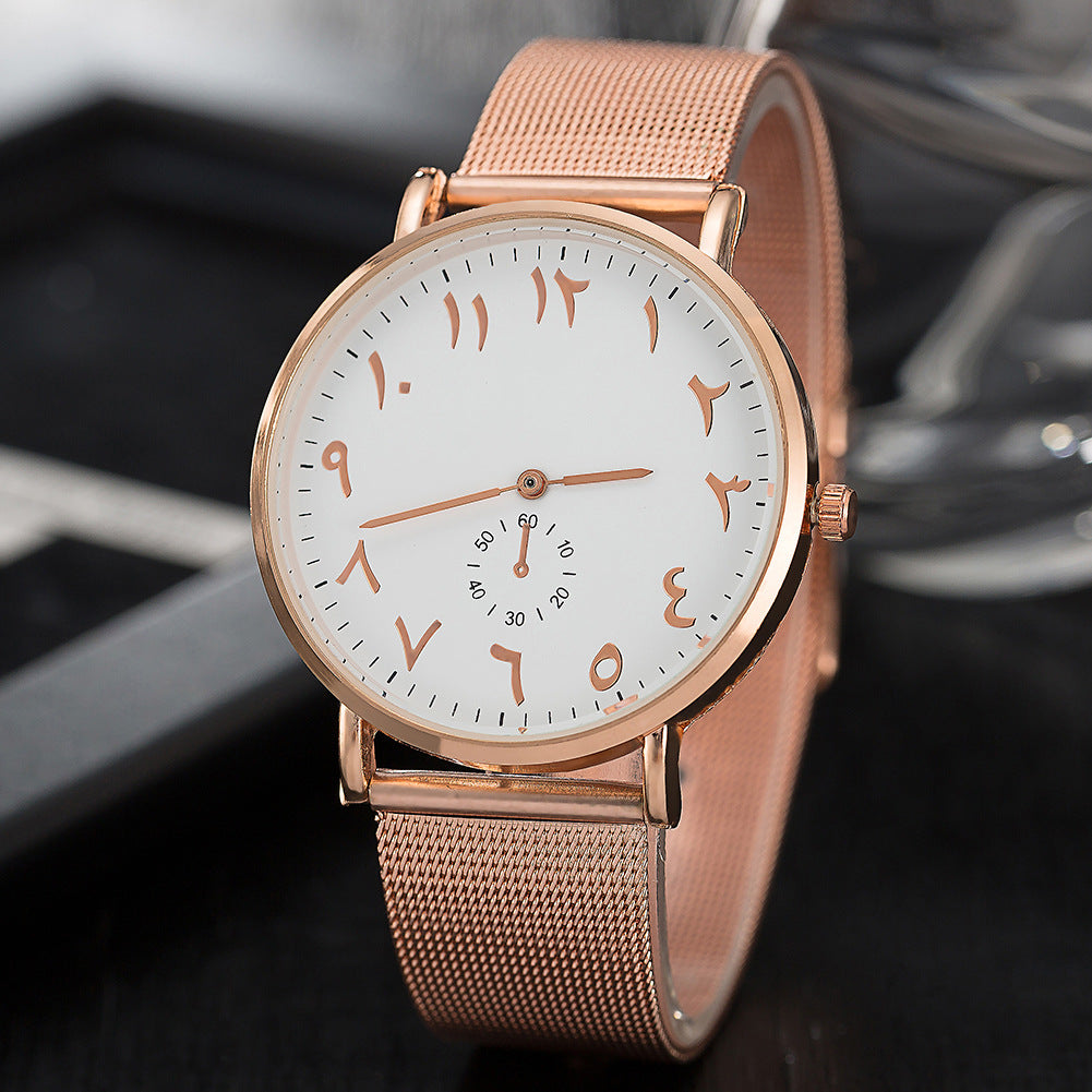 Orologio unisex impermeabile montatura in lega