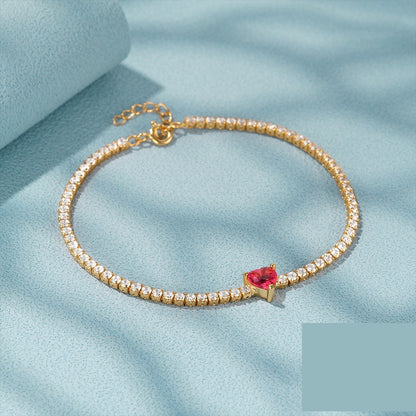 Bracciale tennis cristalli