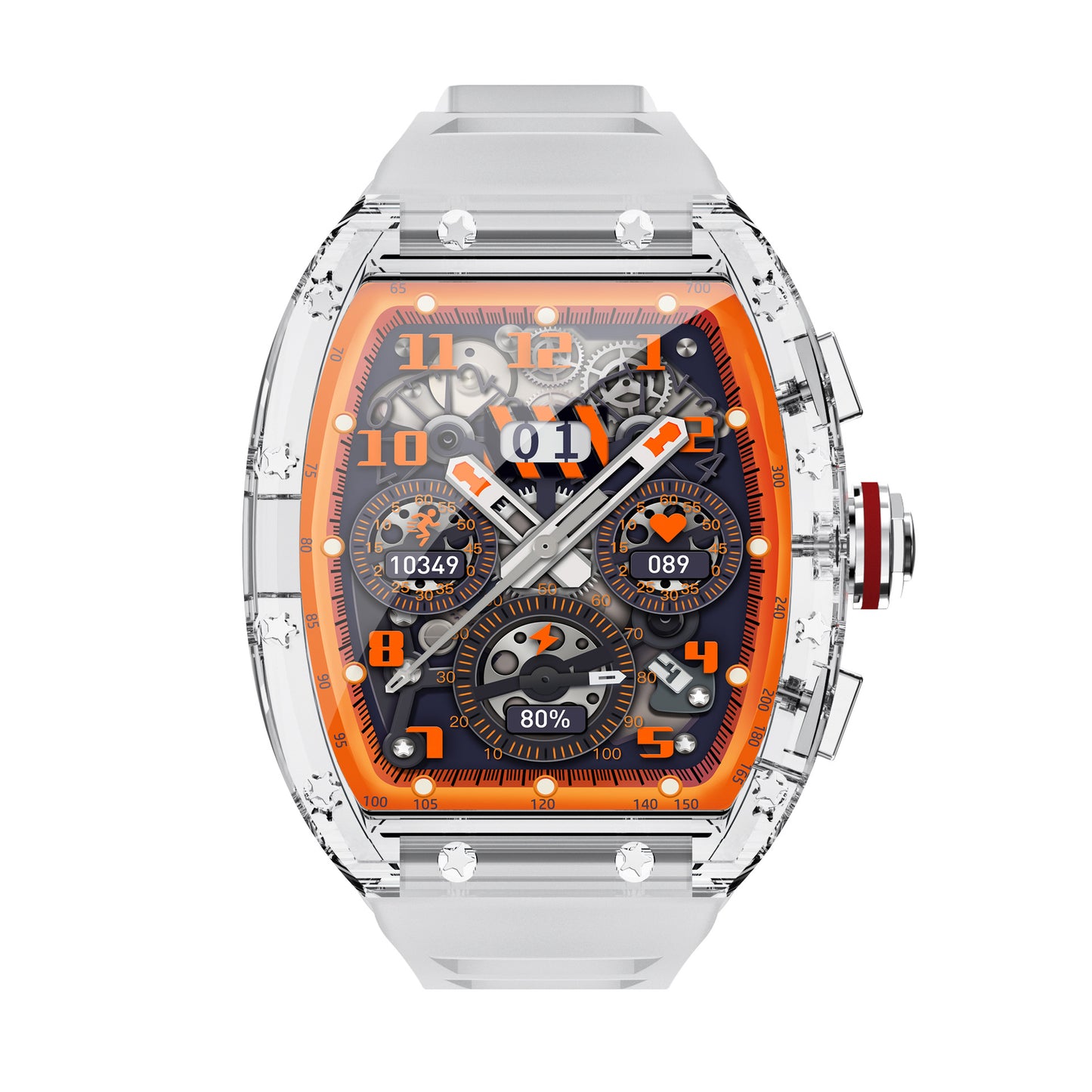 Smartwatch display curvo