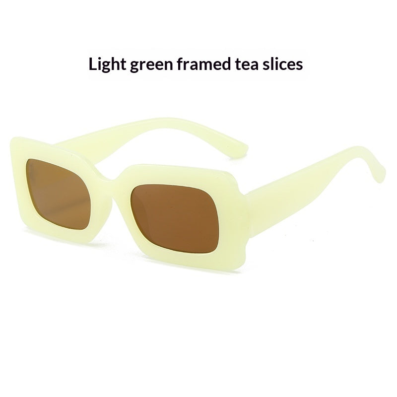 Occhiali da sole quadrati small-frame