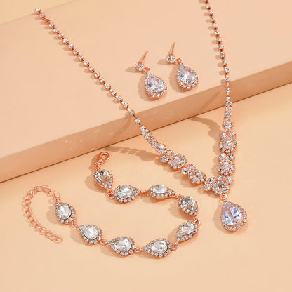 Set 3 Pezzi Oro Rosa