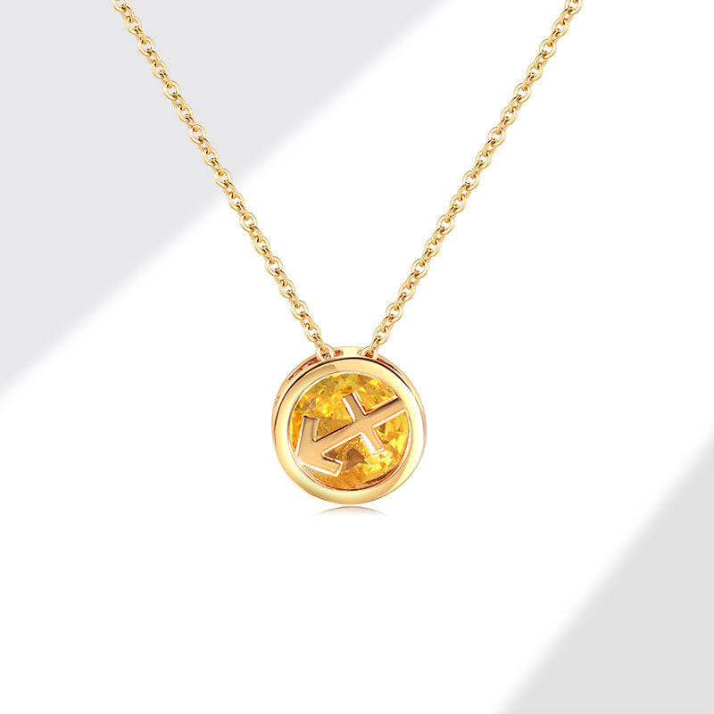 Collana segni zodiacali corta