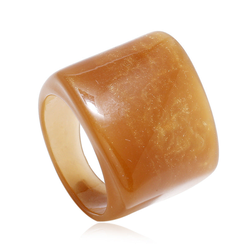 Anello vintage resina