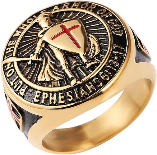 Anello croce templare