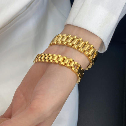 Bracciale cinghia acciaio
