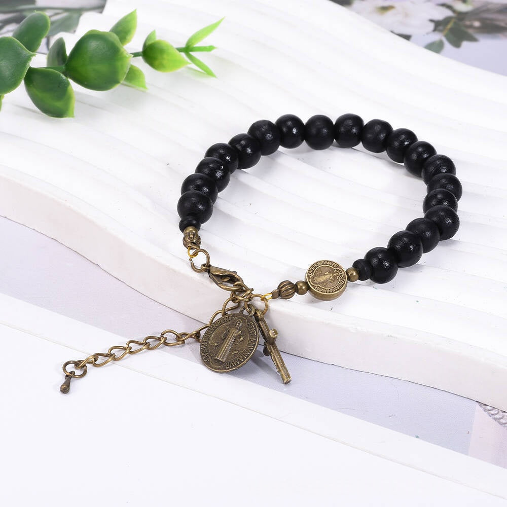 Bracciale rosario San Benedetto