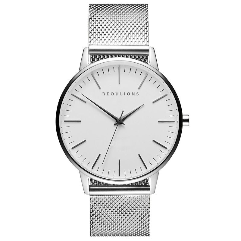 Orologio cinturino mesh semplice