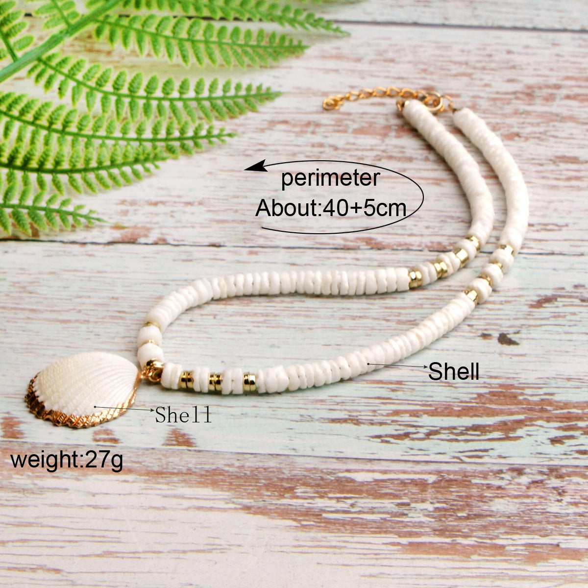 Collana conchiglia frammento