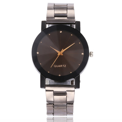 Orologio specchio marrone