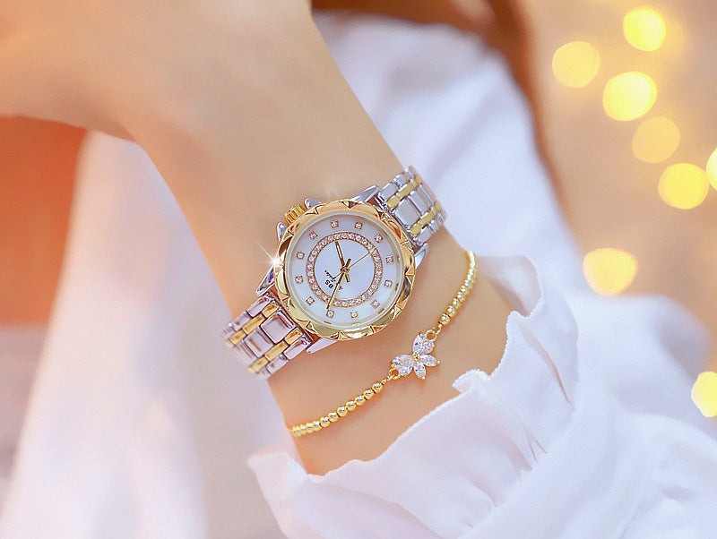 Orologio donna diamante a maglie