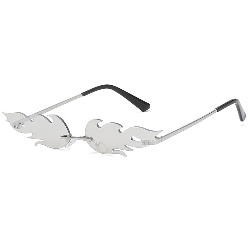Occhiali da sole rimless metallo