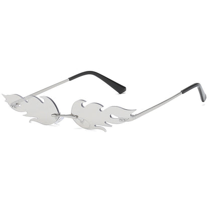 Occhiali da sole rimless metallo