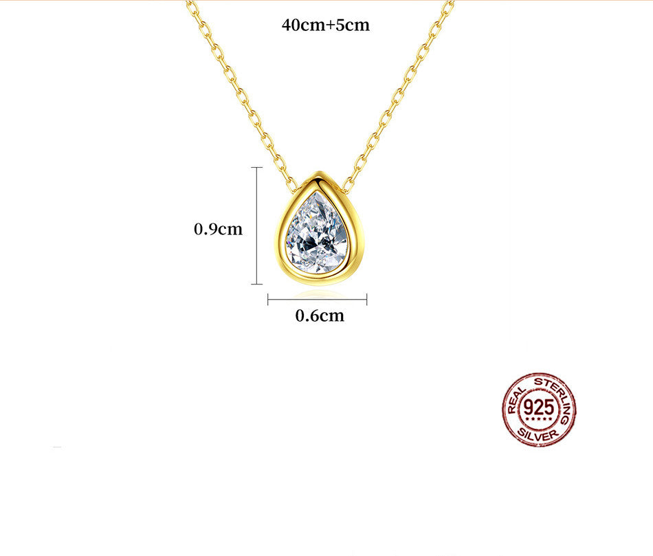 Collana argento pendente da donna