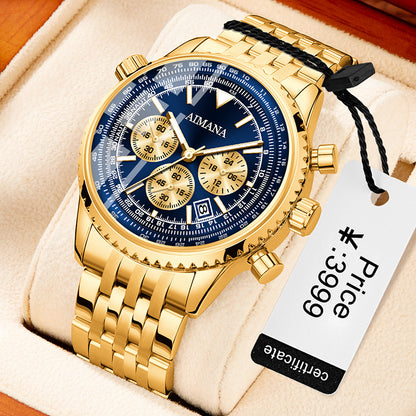 Orologio uomo cronografo al quarzo