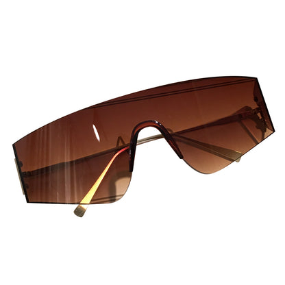 Occhiali aviator gialli anti-vento