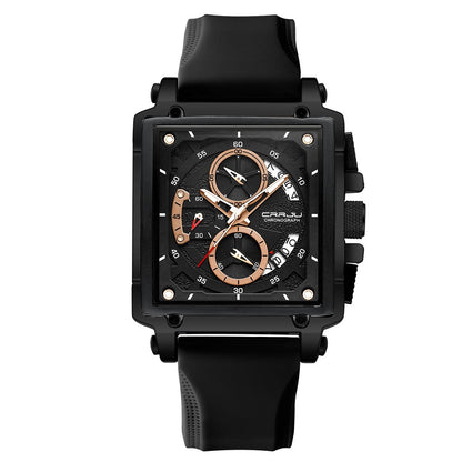 Orologio calendario da uomo cinturino tessuto
