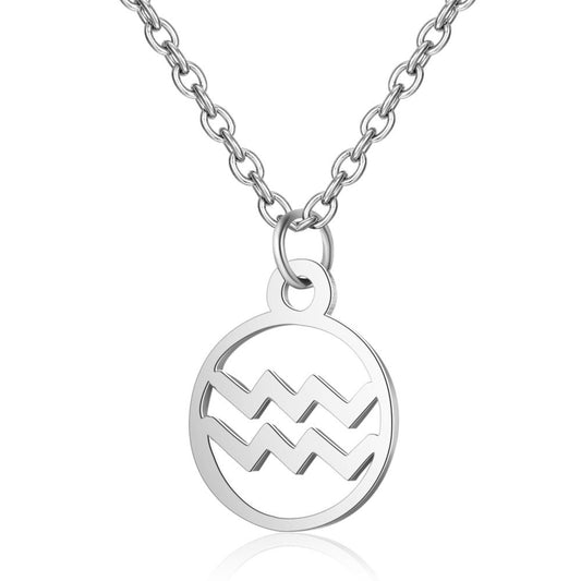 Collana zodiaco acciaio inossidabile