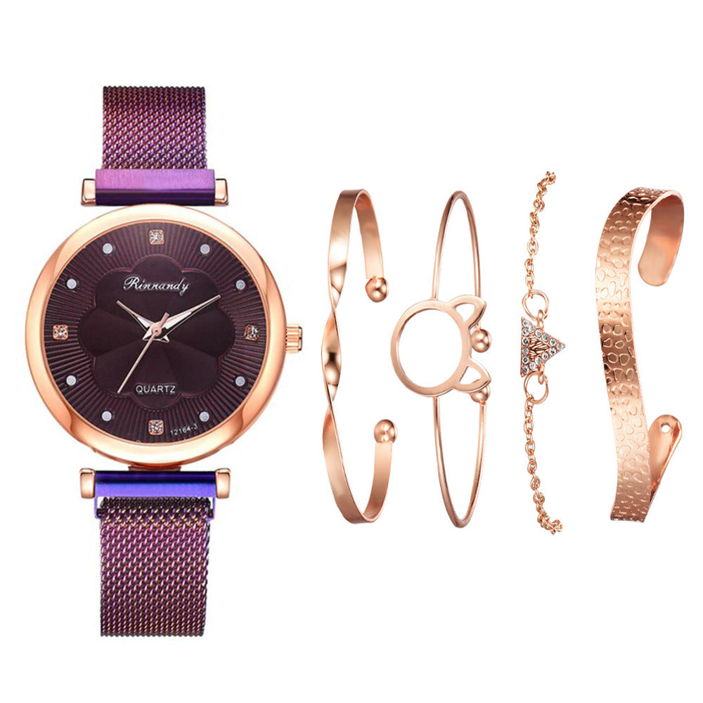 Orologio cinturino magnetico a rete