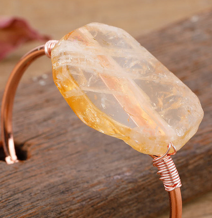Bracciale pietre grezze