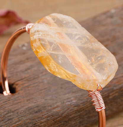 Bracciale pietre grezze