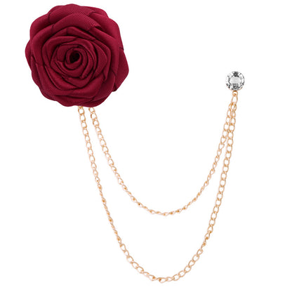 Spilla rosa a nappe
